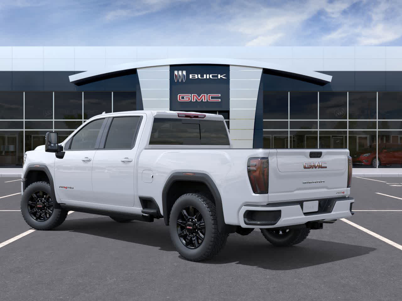 2026 GMC Sierra 2500HD AT4 Summit White at Lone Star Chevrolet