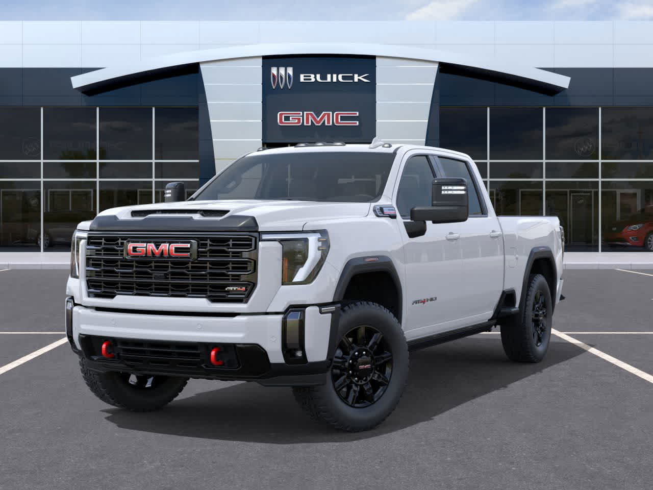 2026 GMC Sierra 2500HD AT4 Summit White at Lone Star Chevrolet
