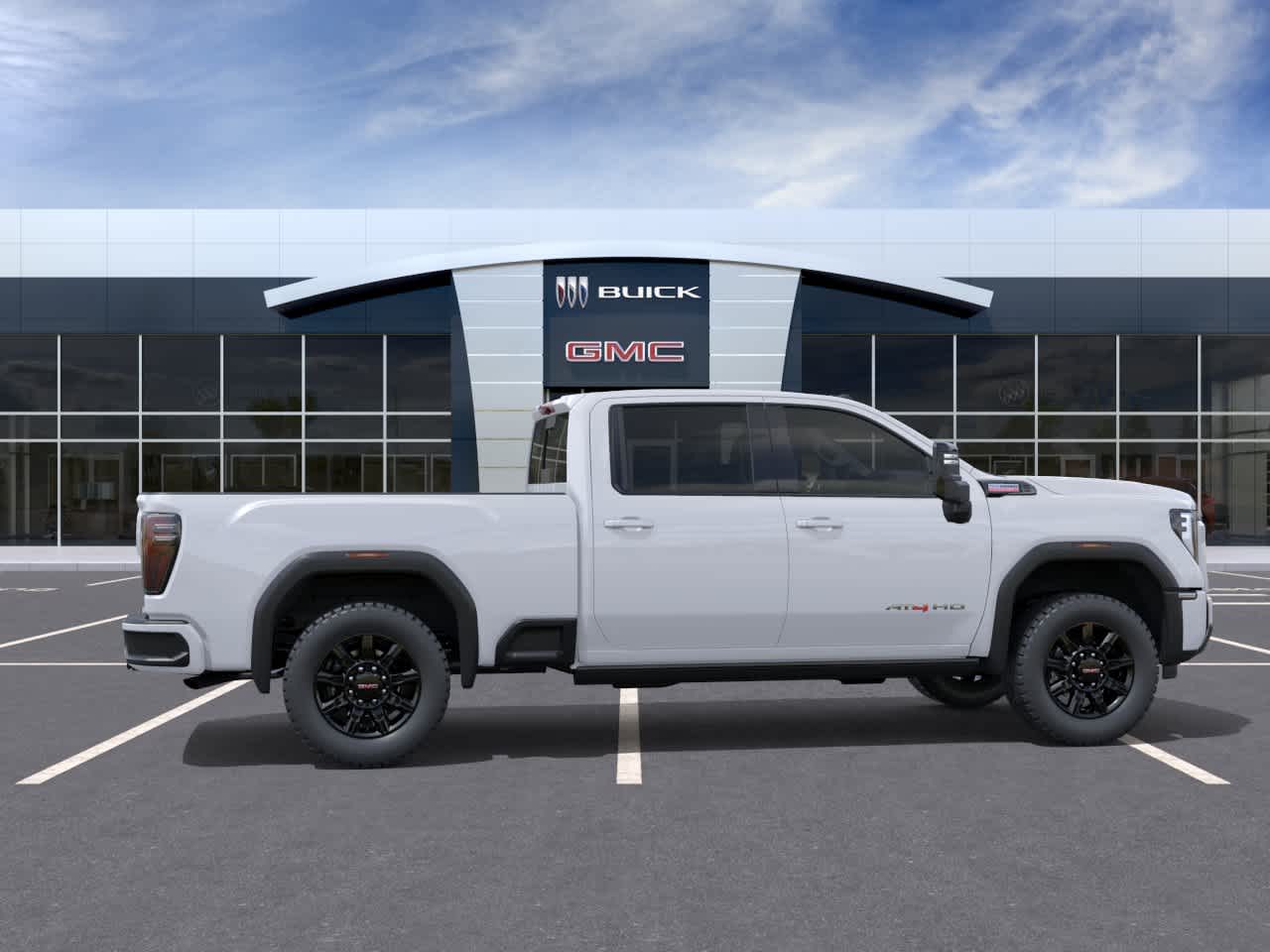 2026 GMC Sierra 2500HD AT4 Summit White at Group 1 GMC Buick South