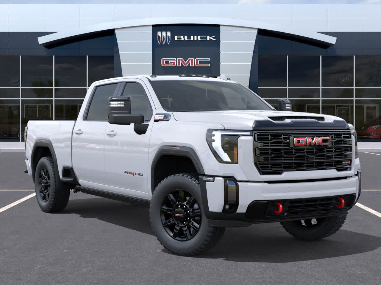 2026 GMC Sierra 2500HD AT4 Summit White at Lone Star Chevrolet