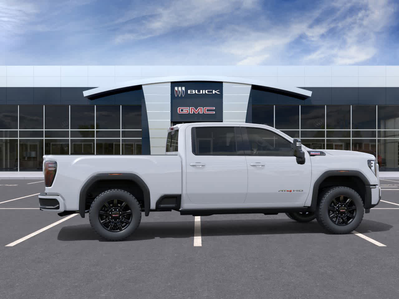 2026 GMC Sierra 2500HD AT4 Summit White at Lone Star Chevrolet