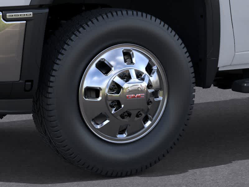 2026 GMC Sierra 3500HD SLT Glacier White Tricoat at Texan GMC Buick