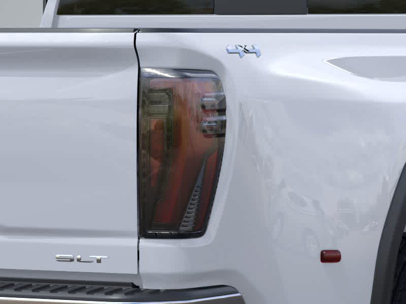 2026 GMC Sierra 3500HD SLT Glacier White Tricoat at Texan GMC Buick