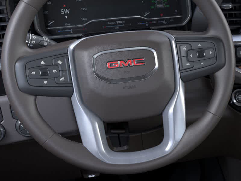 2026 GMC Sierra 3500HD SLT Glacier White Tricoat at Texan GMC Buick