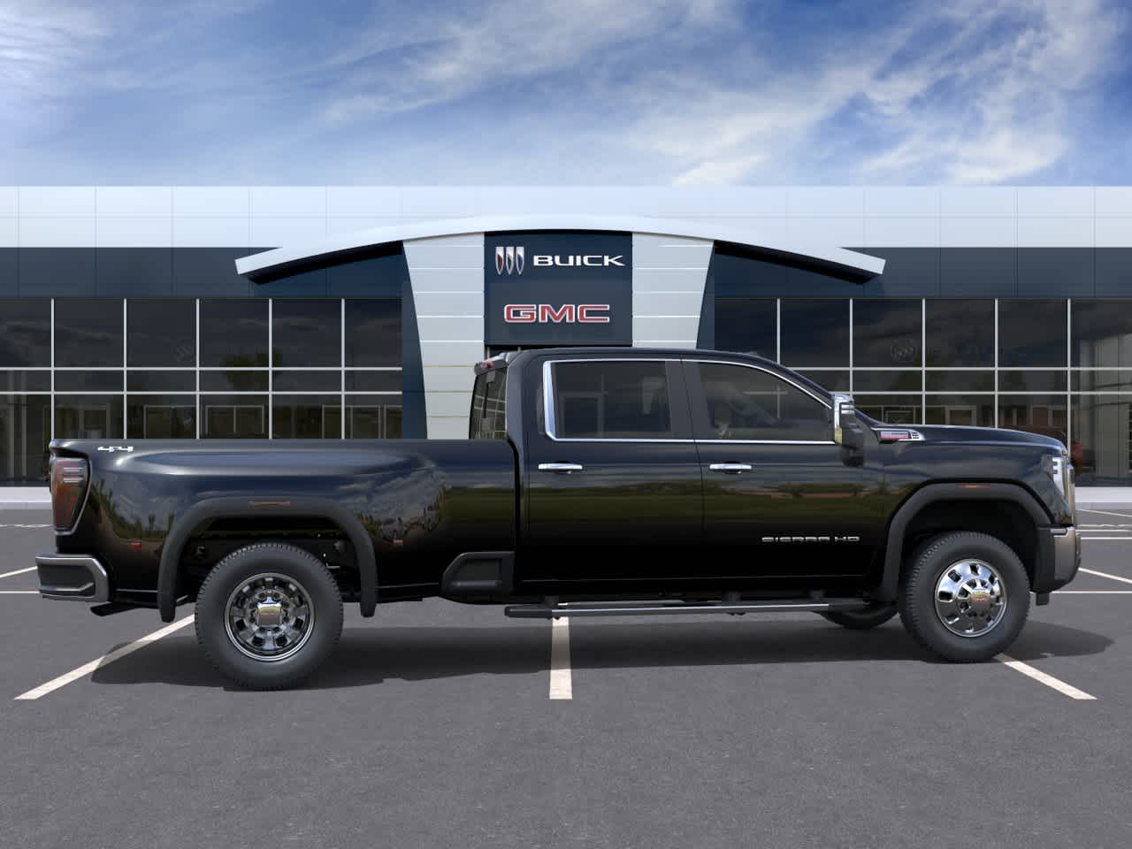 2026 GMC Sierra 3500HD SLT Onyx Black at Texan GMC Buick