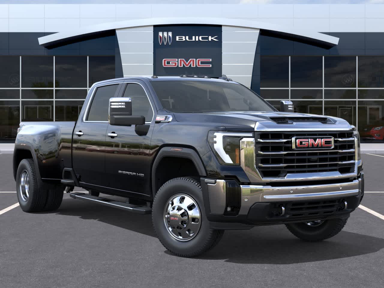 2026 GMC Sierra 3500HD SLT Onyx Black at Texan GMC Buick