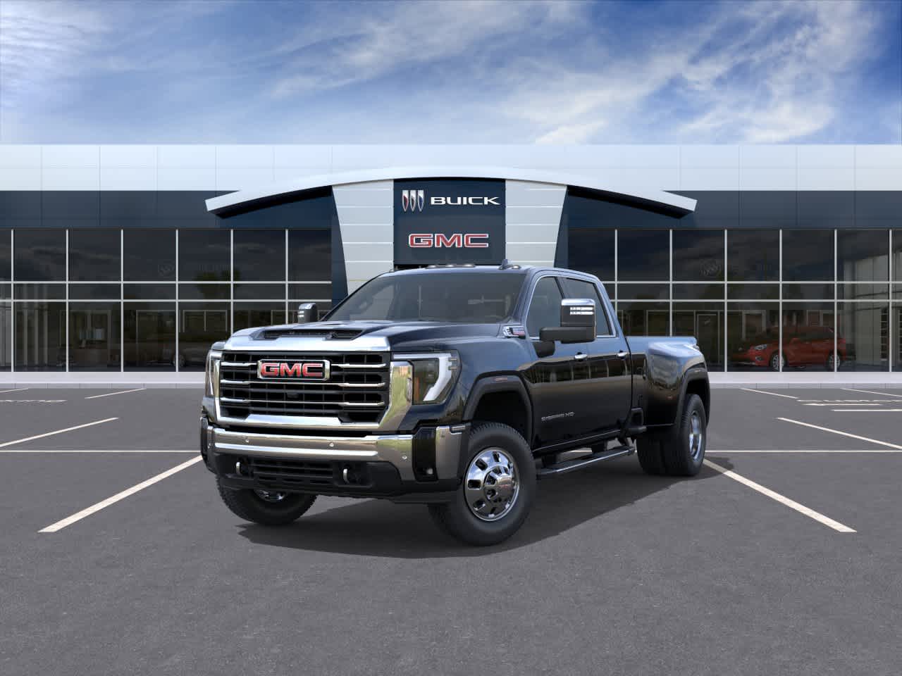 2026 GMC Sierra 3500HD SLT Onyx Black at Texan GMC Buick