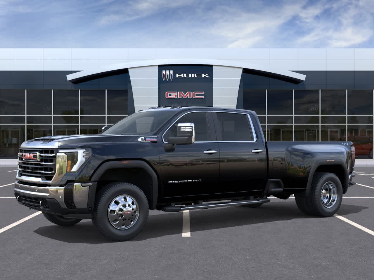 2026 GMC Sierra 3500HD SLT Onyx Black at Texan GMC Buick