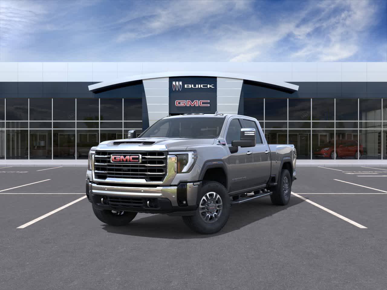 2026 GMC Sierra 3500HD SLT Sterling Metallic at Group 1 GMC Buick South