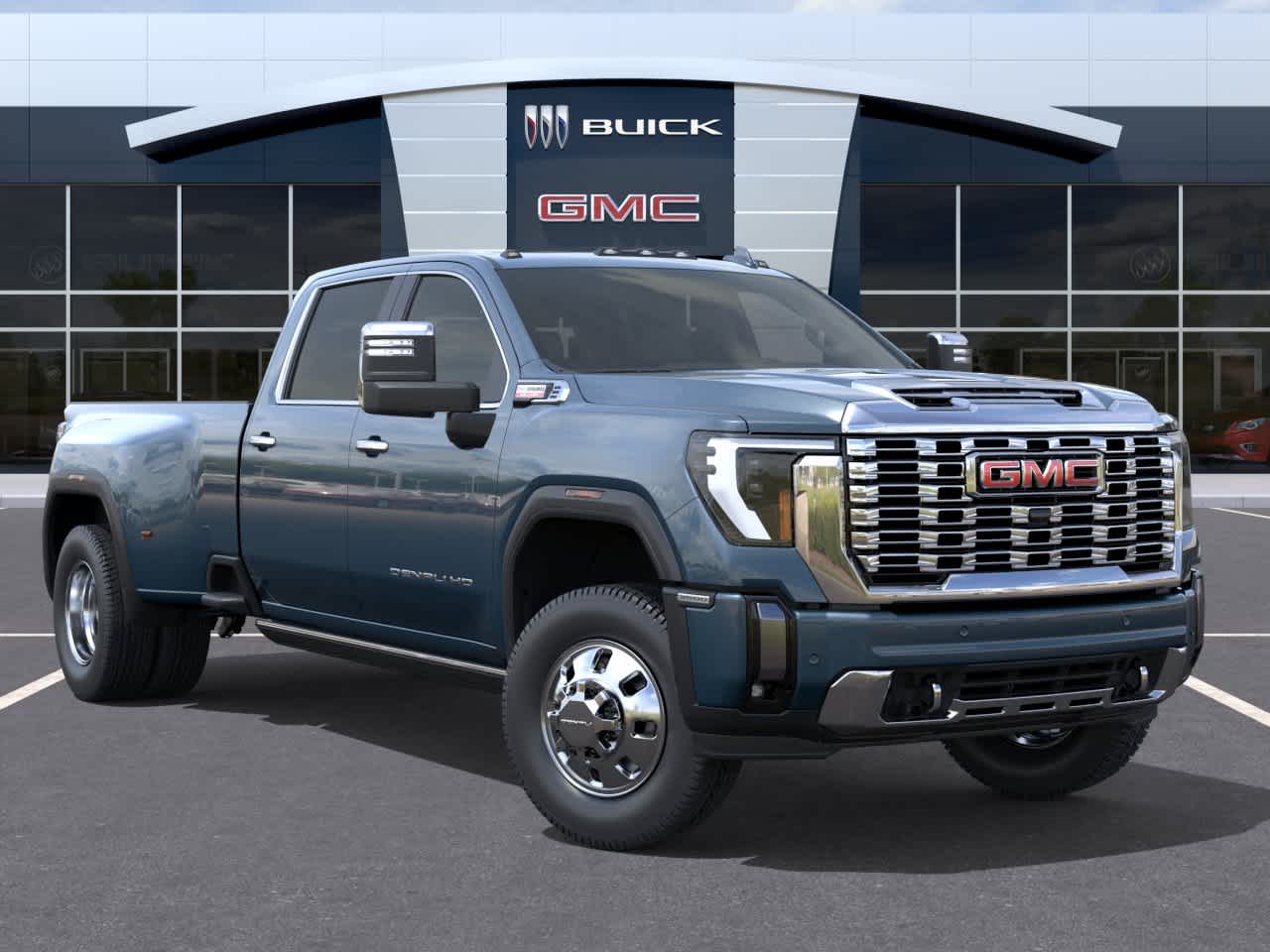 2026 GMC Sierra 3500HD Denali Downpour Metallic at Texan GMC Buick