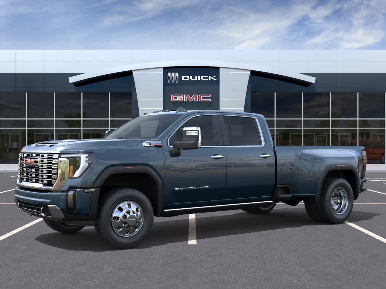 2026 GMC Sierra 3500HD Denali Downpour Metallic at Texan GMC Buick