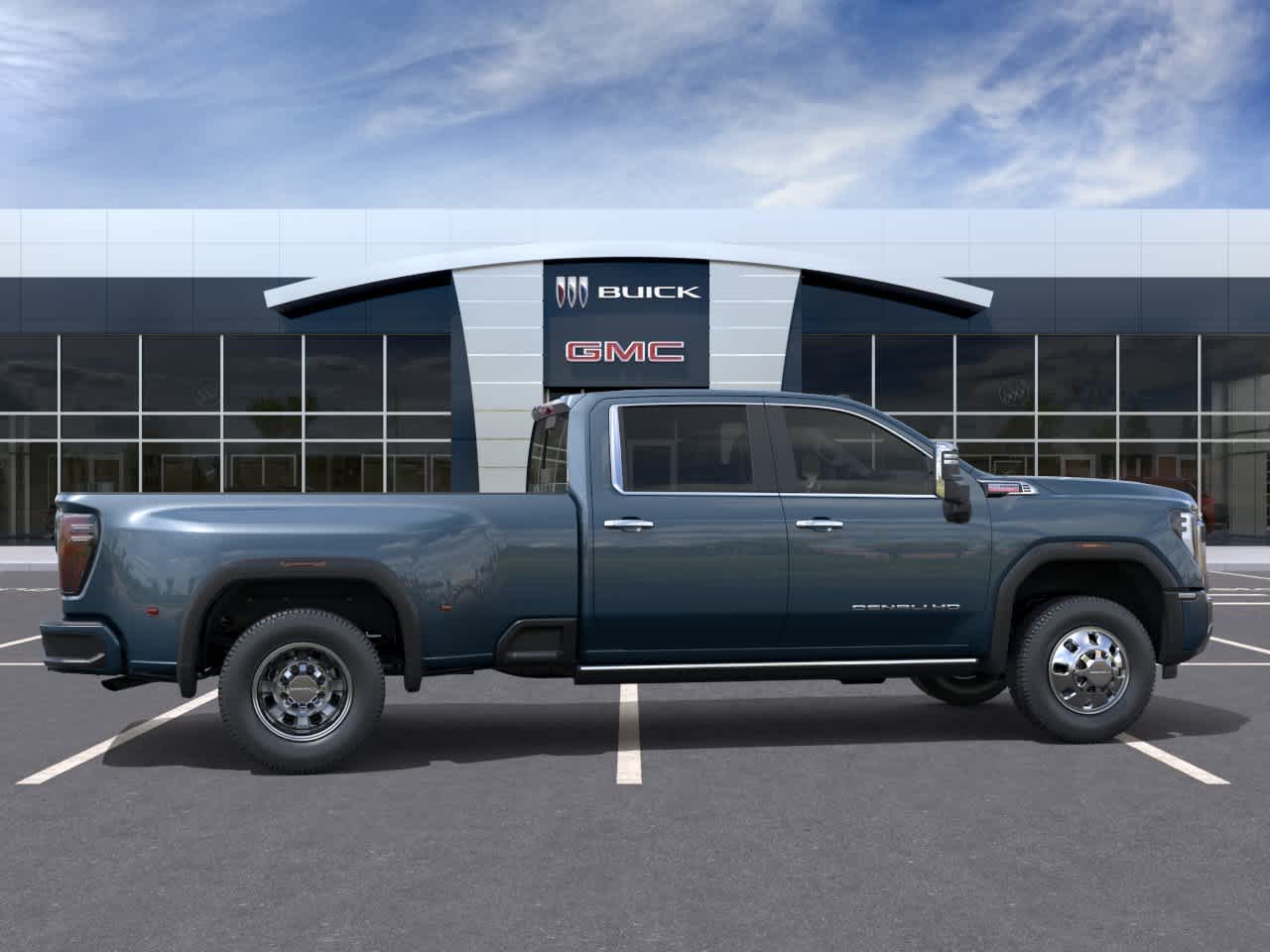 2026 GMC Sierra 3500HD Denali Downpour Metallic at Texan GMC Buick
