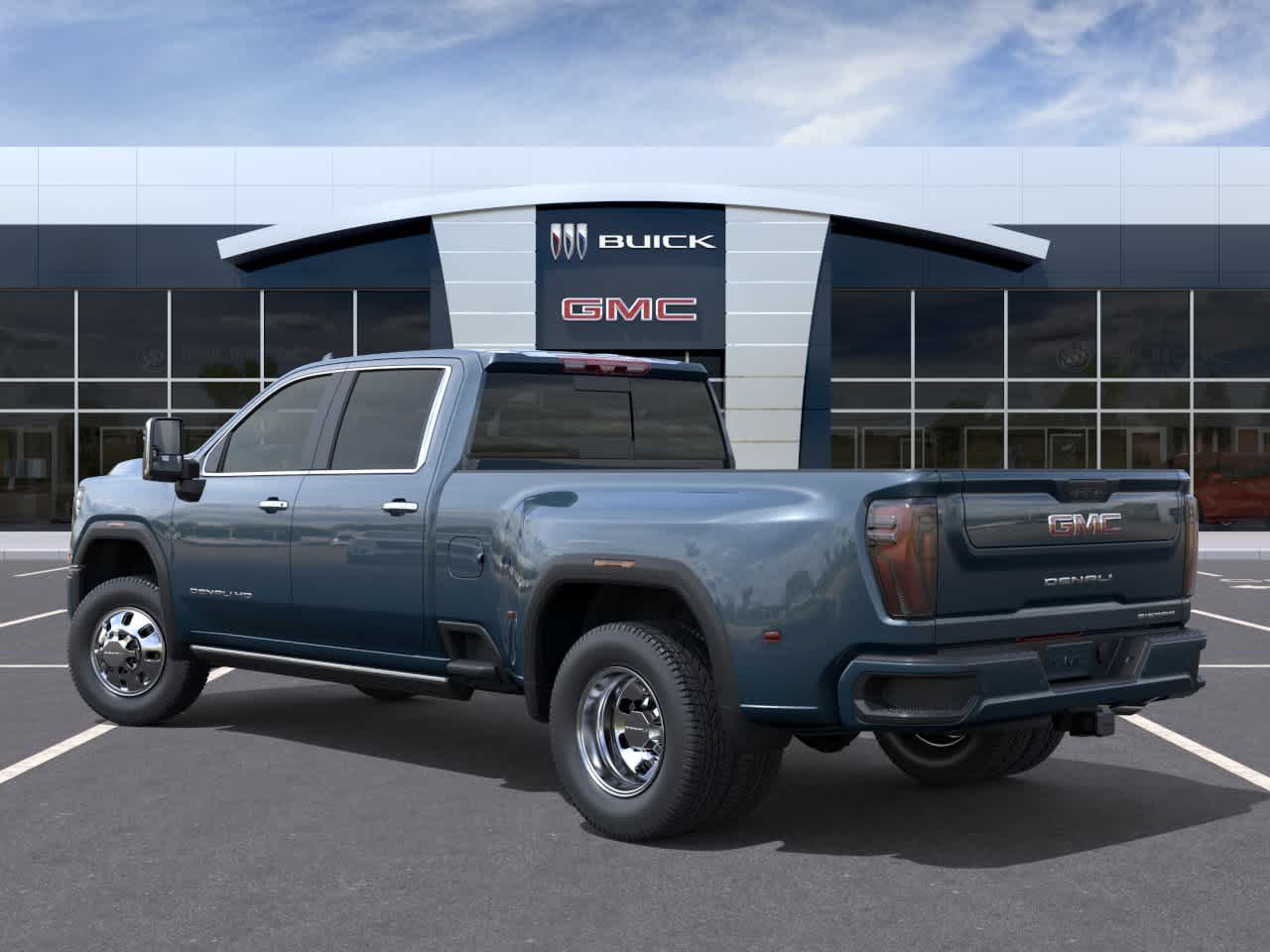2026 GMC Sierra 3500HD Denali Downpour Metallic at Texan GMC Buick