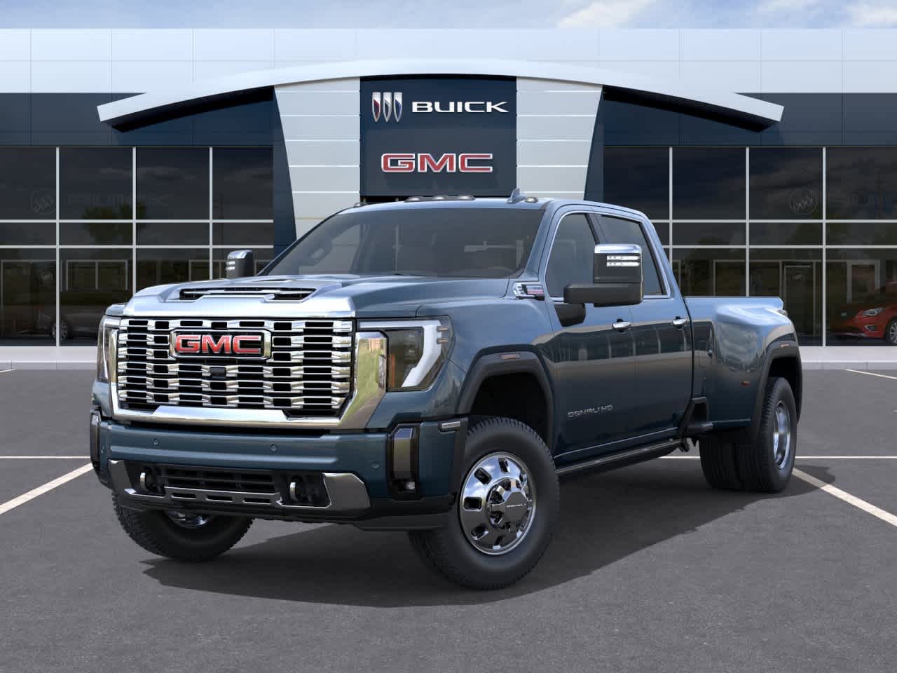 2026 GMC Sierra 3500HD Denali Downpour Metallic at Texan GMC Buick