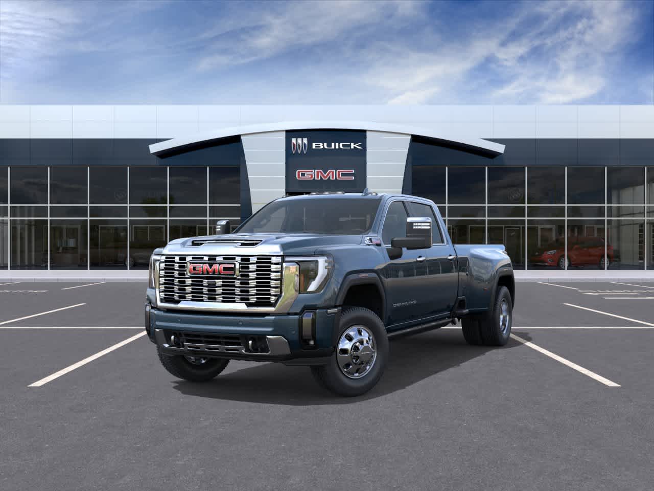 2026 GMC Sierra 3500HD Denali Downpour Metallic at Texan GMC Buick