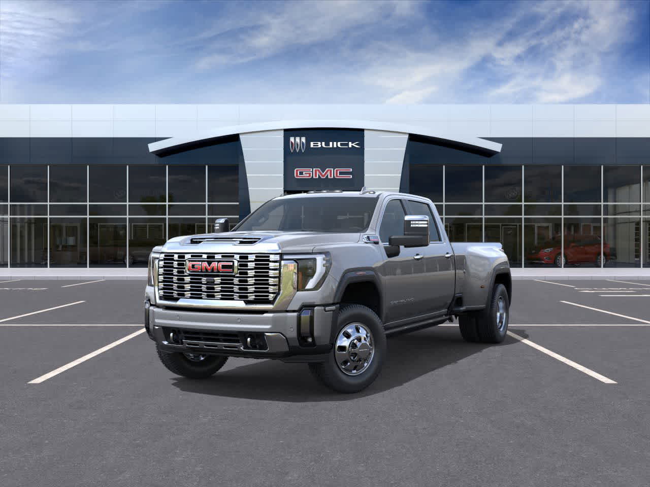 2026 GMC Sierra 3500HD Denali Sterling Metallic at Texan GMC Buick
