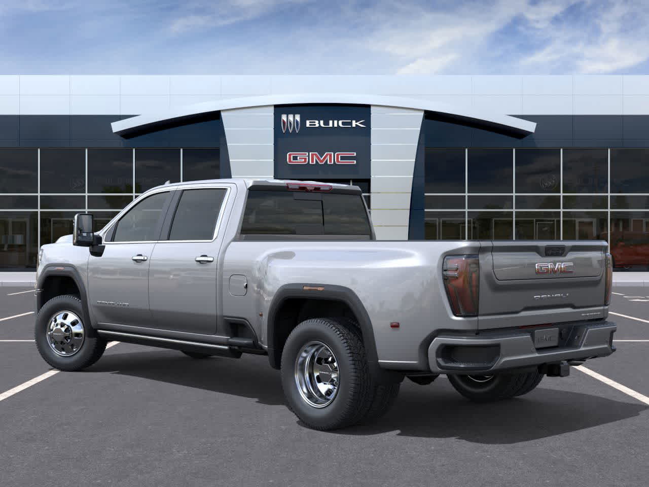 2026 GMC Sierra 3500HD Denali Sterling Metallic at Texan GMC Buick
