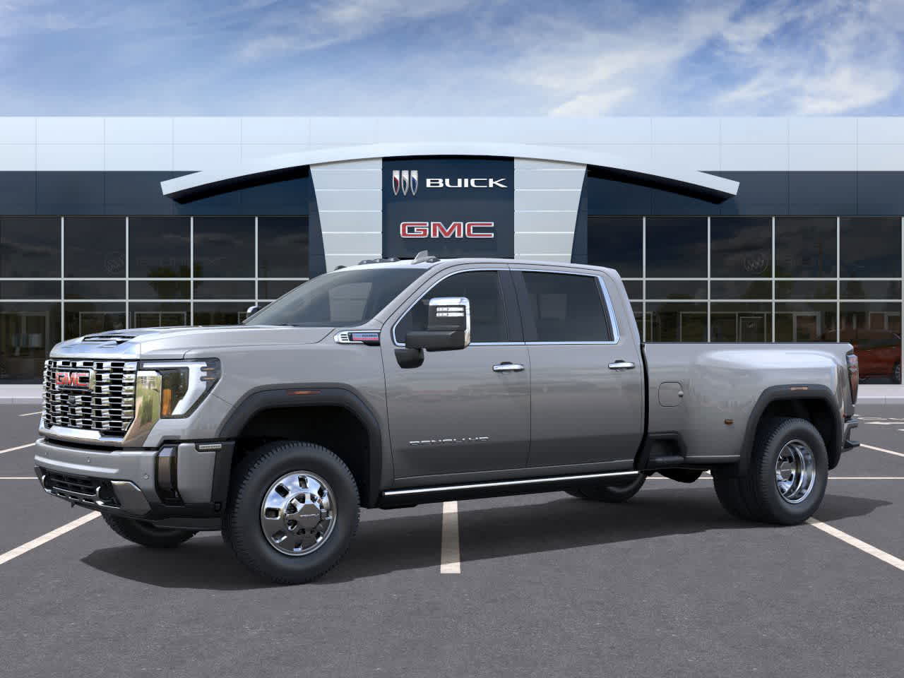 2026 GMC Sierra 3500HD Denali Sterling Metallic at Texan GMC Buick
