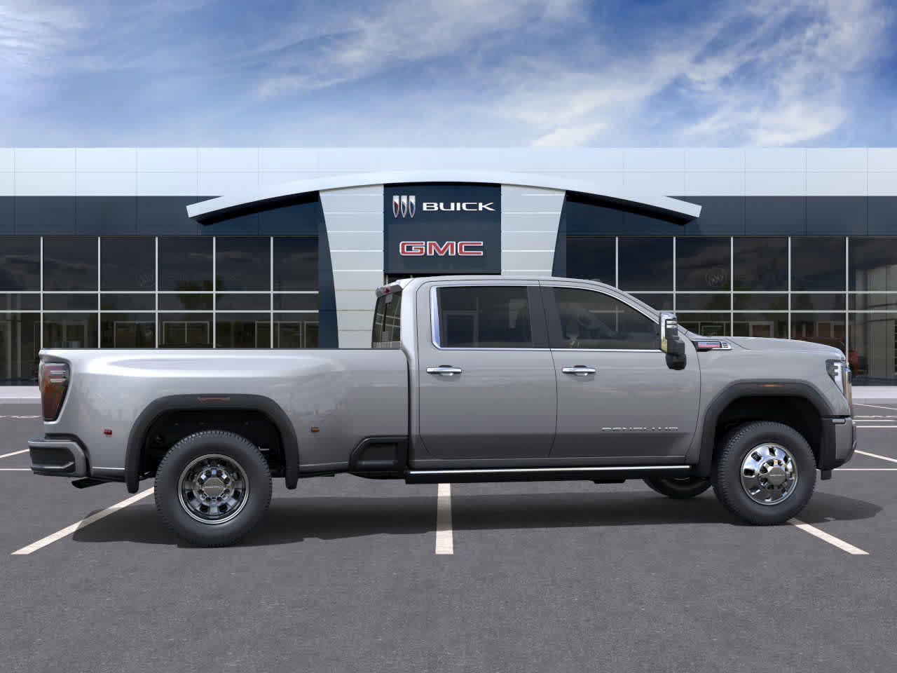 2026 GMC Sierra 3500HD Denali Sterling Metallic at Texan GMC Buick