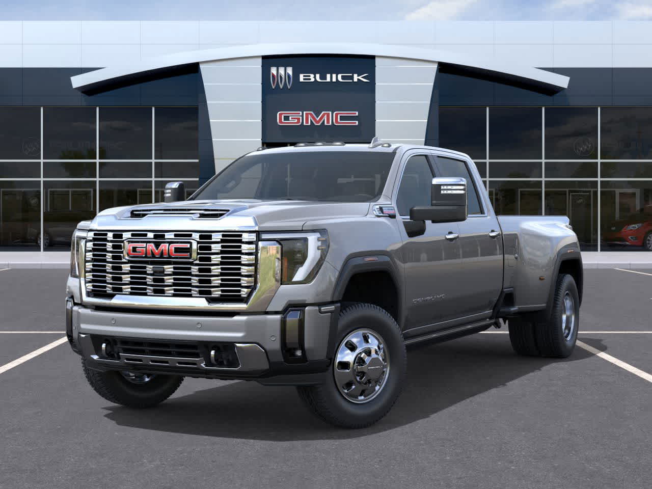 2026 GMC Sierra 3500HD Denali Sterling Metallic at Texan GMC Buick