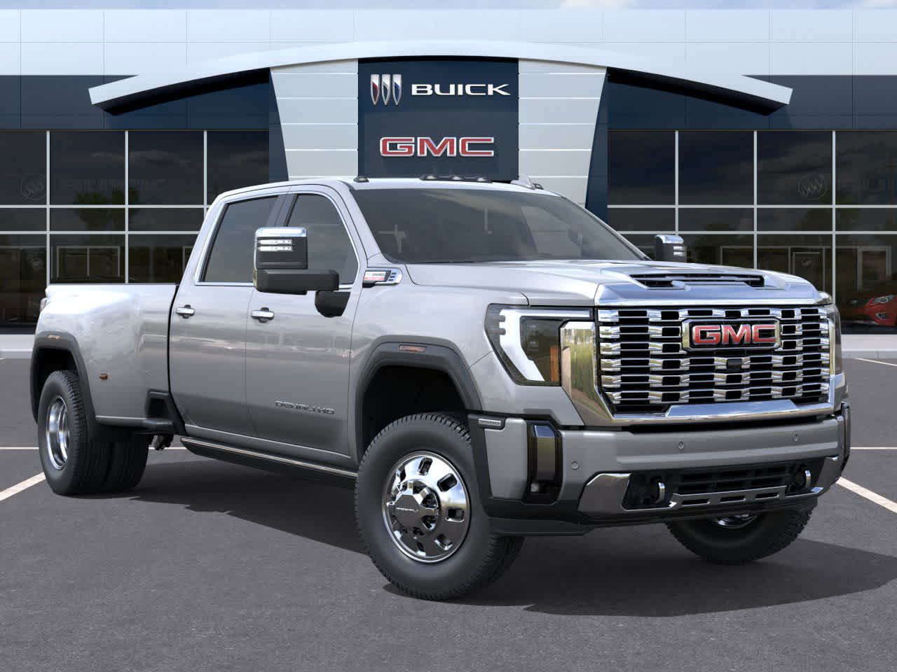 2026 GMC Sierra 3500HD Denali Sterling Metallic at Texan GMC Buick