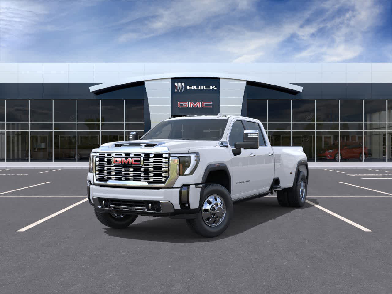 2026 GMC Sierra 3500HD Denali Summit White at Texan GMC Buick