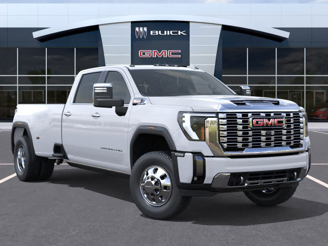 2026 GMC Sierra 3500HD Denali Summit White at Texan GMC Buick