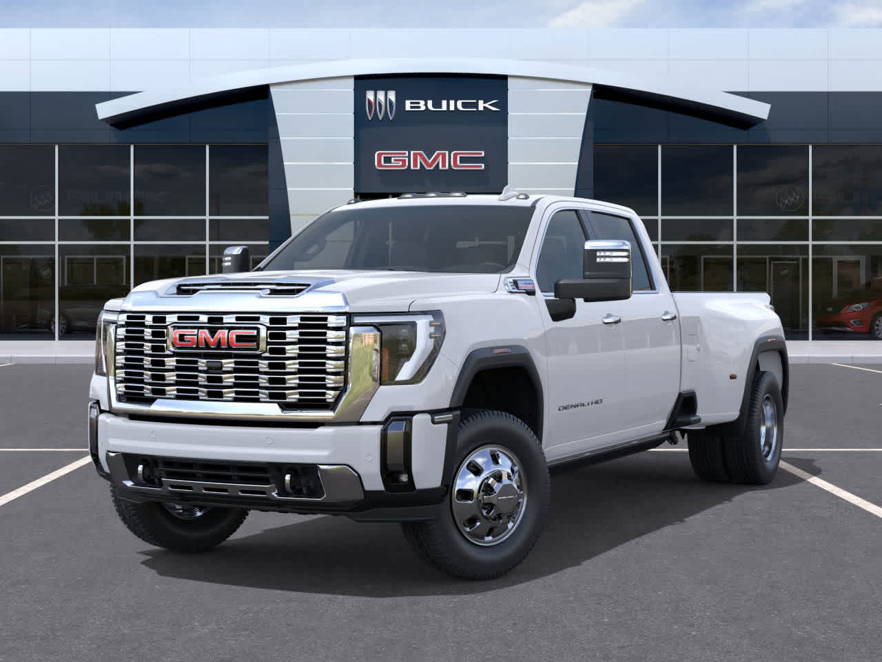 2026 GMC Sierra 3500HD Denali Summit White at Texan GMC Buick