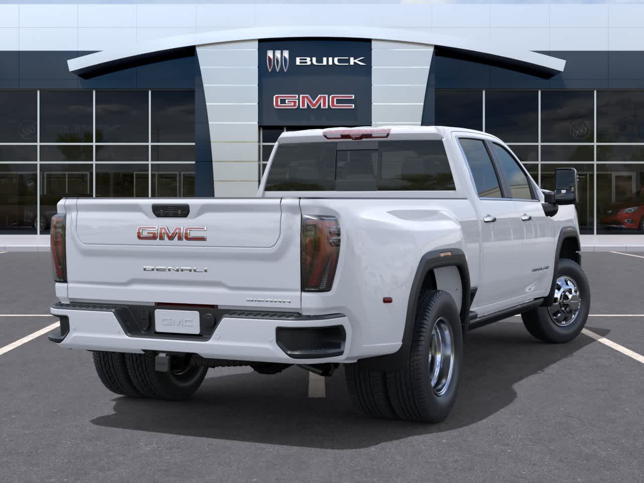 2026 GMC Sierra 3500HD Denali Glacier White Tricoat at Texan GMC Buick