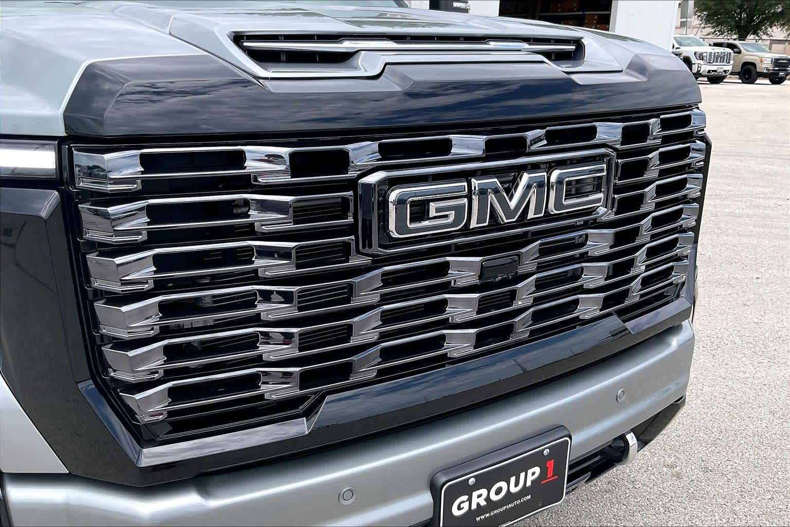 2025 GMC Sierra 3500HD Denali Ultimate Sterling Metallic at Group 1 GMC Buick South