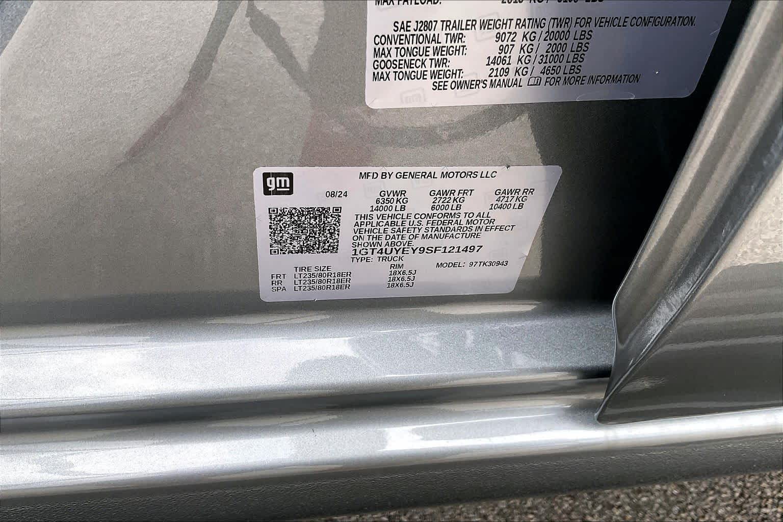 2025 GMC Sierra 3500HD Denali Ultimate Sterling Metallic at Group 1 GMC Buick South