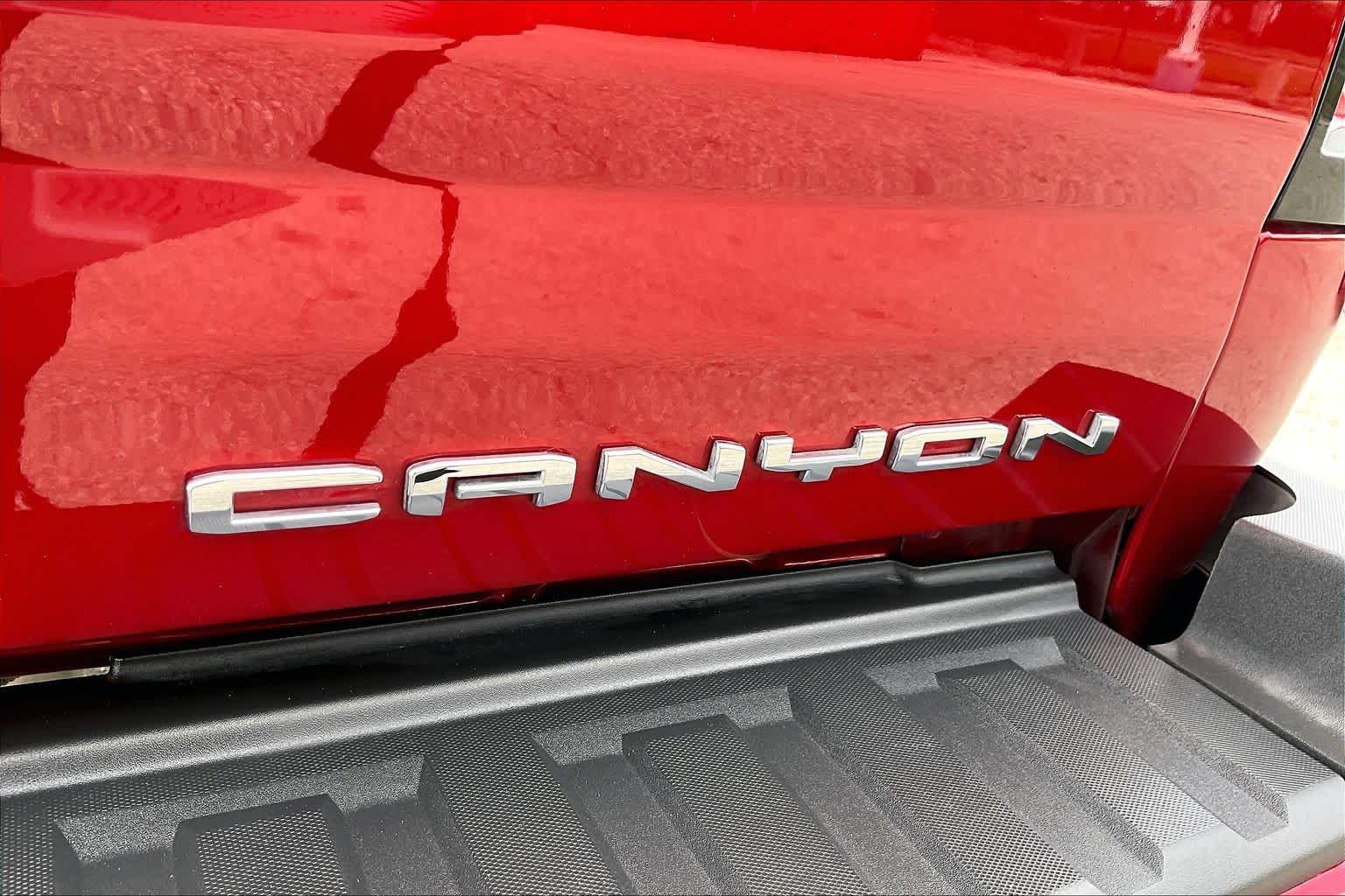 2022 GMC Canyon 4WD Denali Cayenne Red Tintcoat at Group 1 GMC Buick South