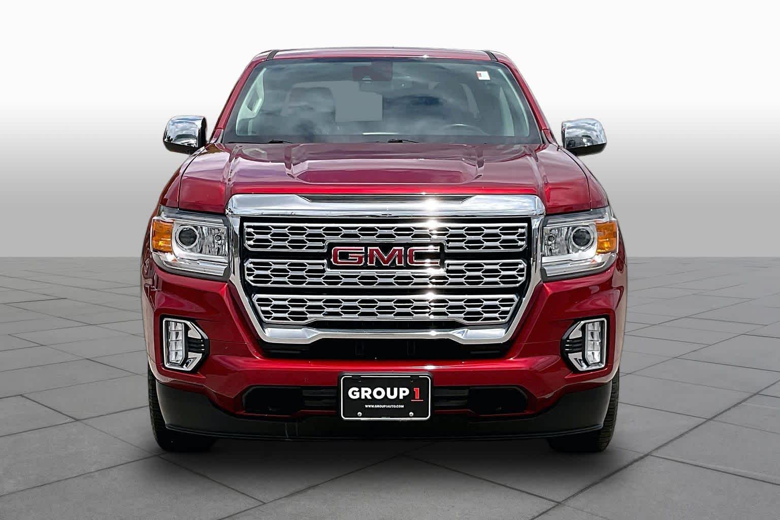 2022 GMC Canyon 4WD Denali Cayenne Red Tintcoat at Group 1 GMC Buick South