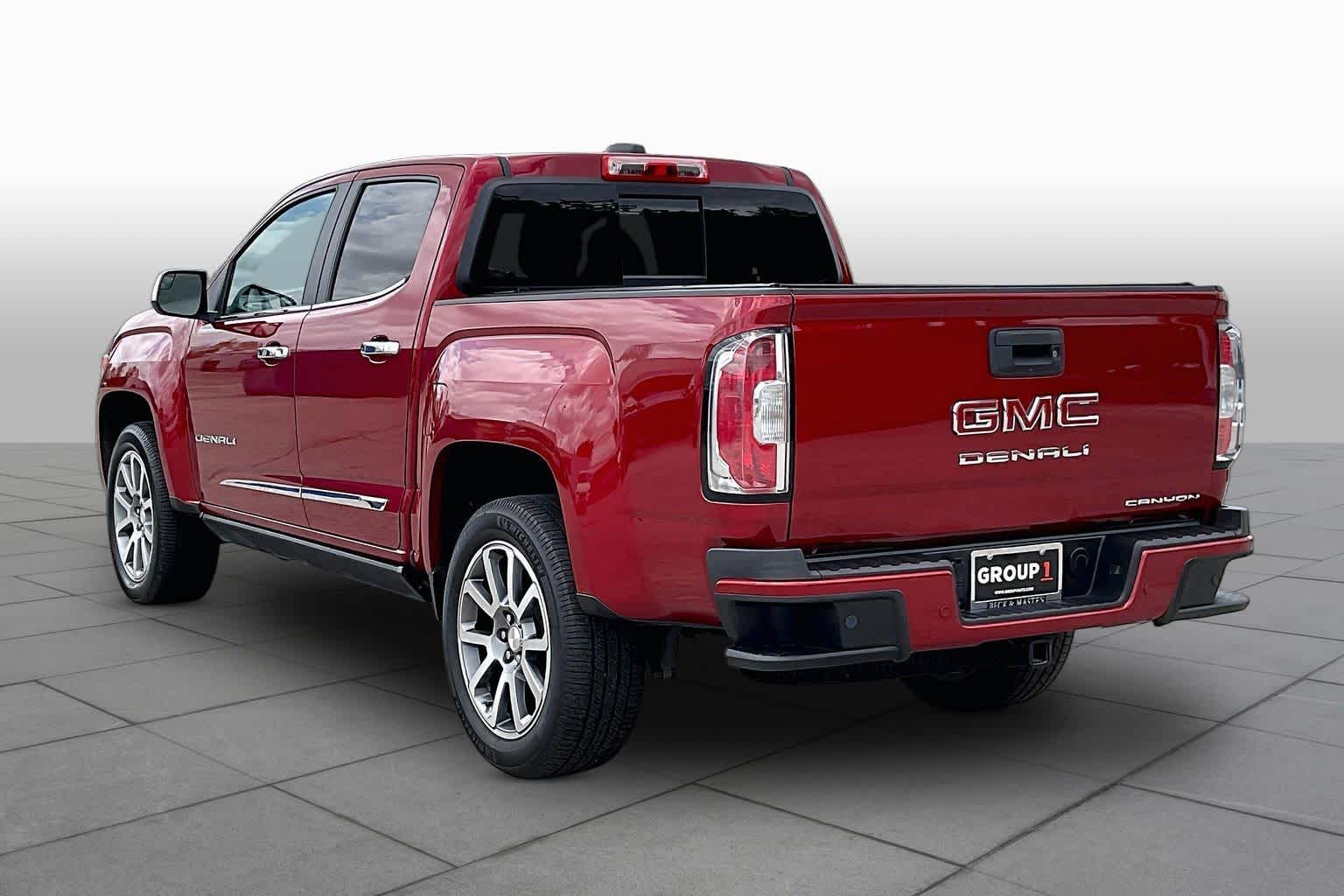 2022 GMC Canyon 4WD Denali Cayenne Red Tintcoat at Group 1 GMC Buick South