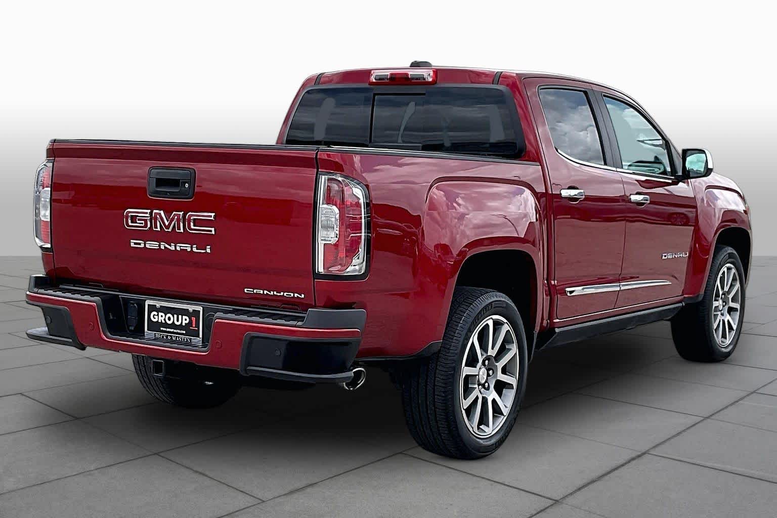 2022 GMC Canyon 4WD Denali Cayenne Red Tintcoat at Group 1 GMC Buick South