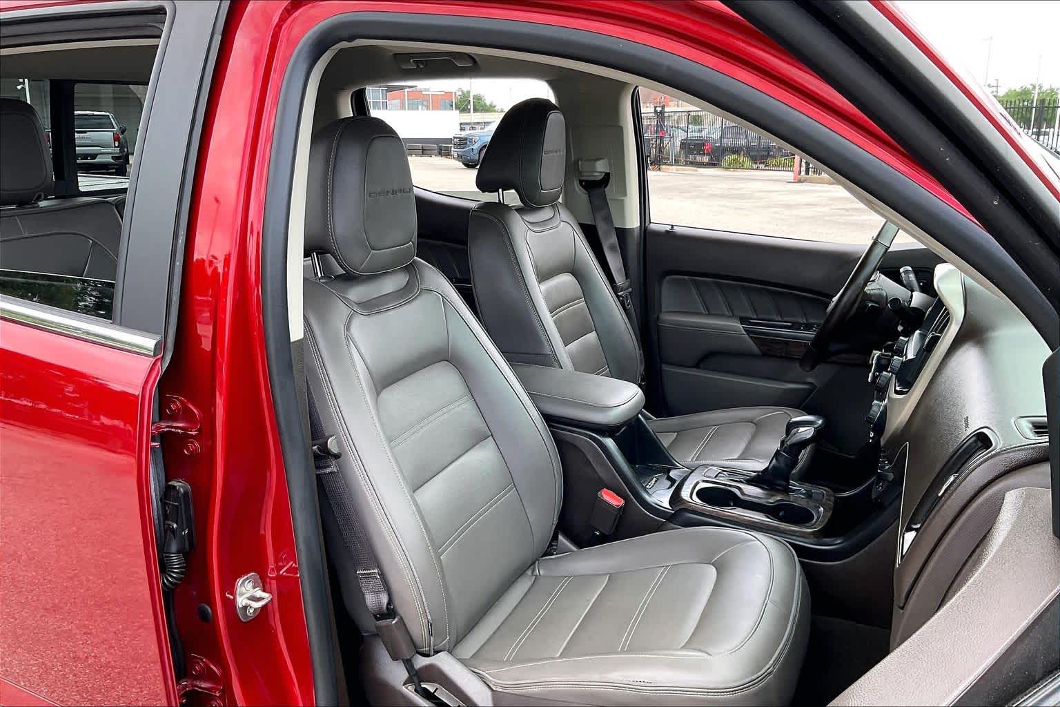2022 GMC Canyon 4WD Denali Cayenne Red Tintcoat at Group 1 GMC Buick South