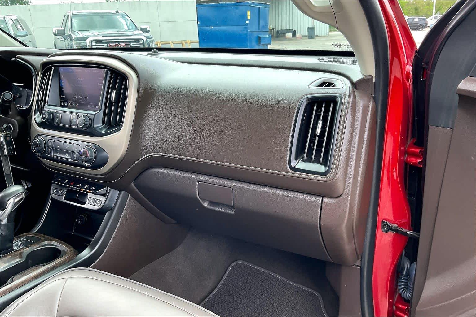 2022 GMC Canyon 4WD Denali Cayenne Red Tintcoat at Group 1 GMC Buick South