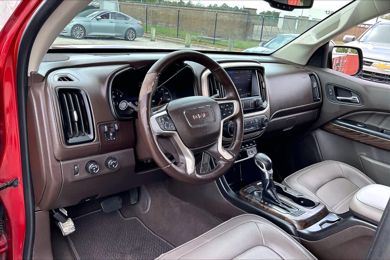 2022 GMC Canyon 4WD Denali Cayenne Red Tintcoat at Group 1 GMC Buick South