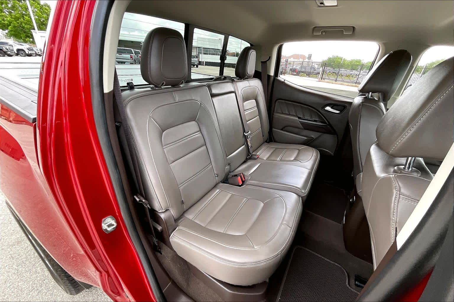 2022 GMC Canyon 4WD Denali Cayenne Red Tintcoat at Group 1 GMC Buick South