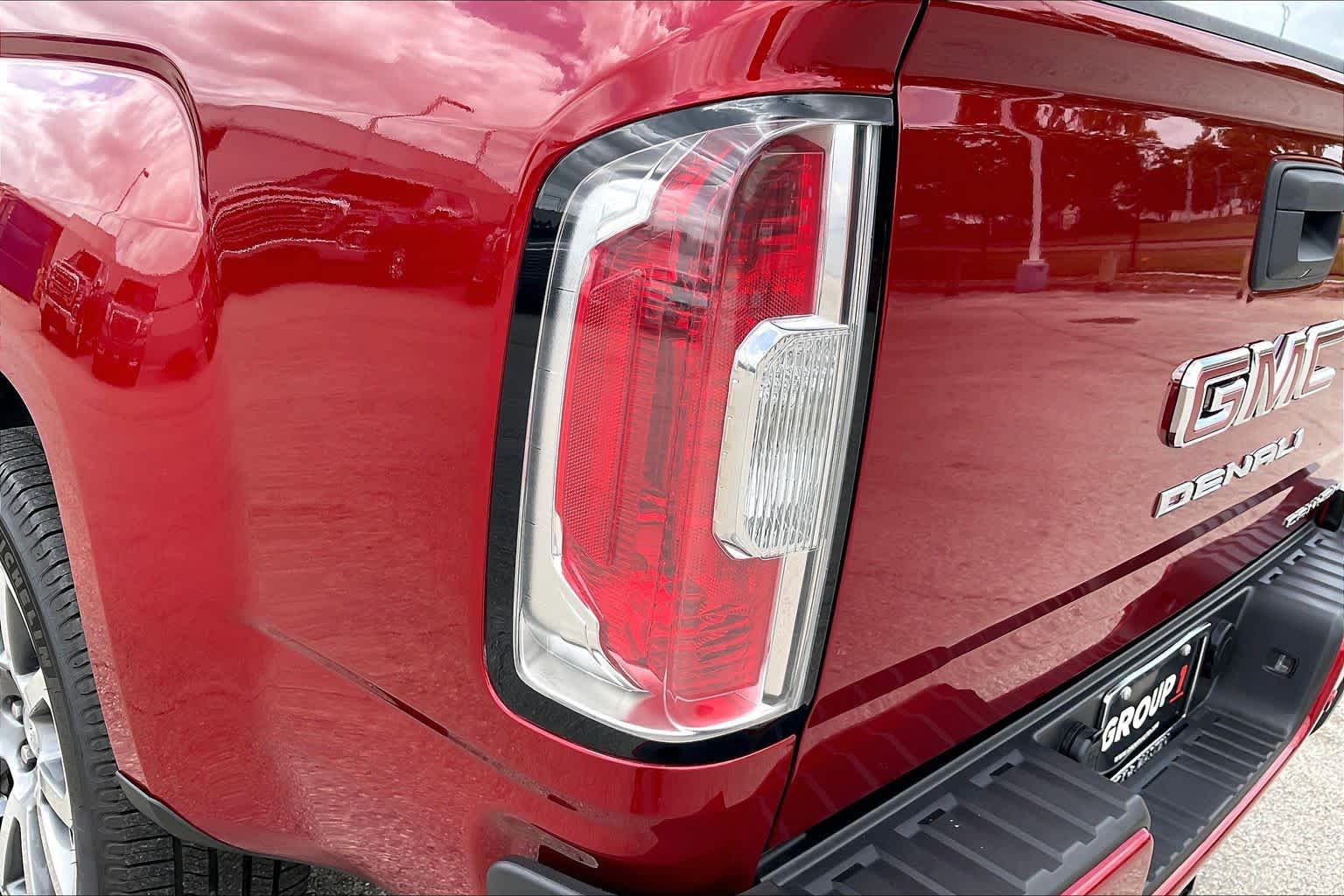 2022 GMC Canyon 4WD Denali Cayenne Red Tintcoat at Group 1 GMC Buick South