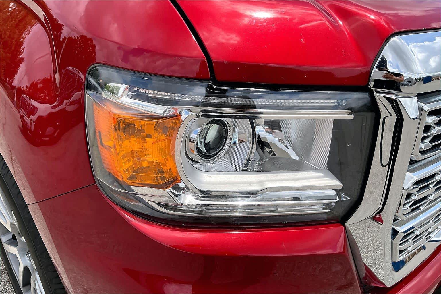 2022 GMC Canyon 4WD Denali Cayenne Red Tintcoat at Group 1 GMC Buick South