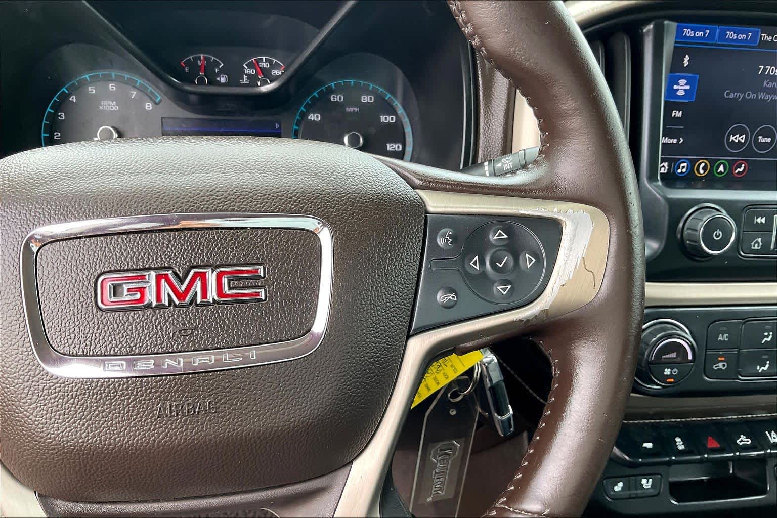 2022 GMC Canyon 4WD Denali Cayenne Red Tintcoat at Group 1 GMC Buick South