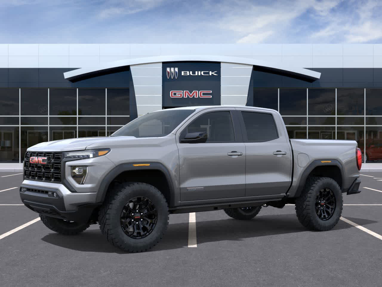 2026 GMC Canyon 2WD Elevation Sterling Metallic at Group 1 GMC Buick South