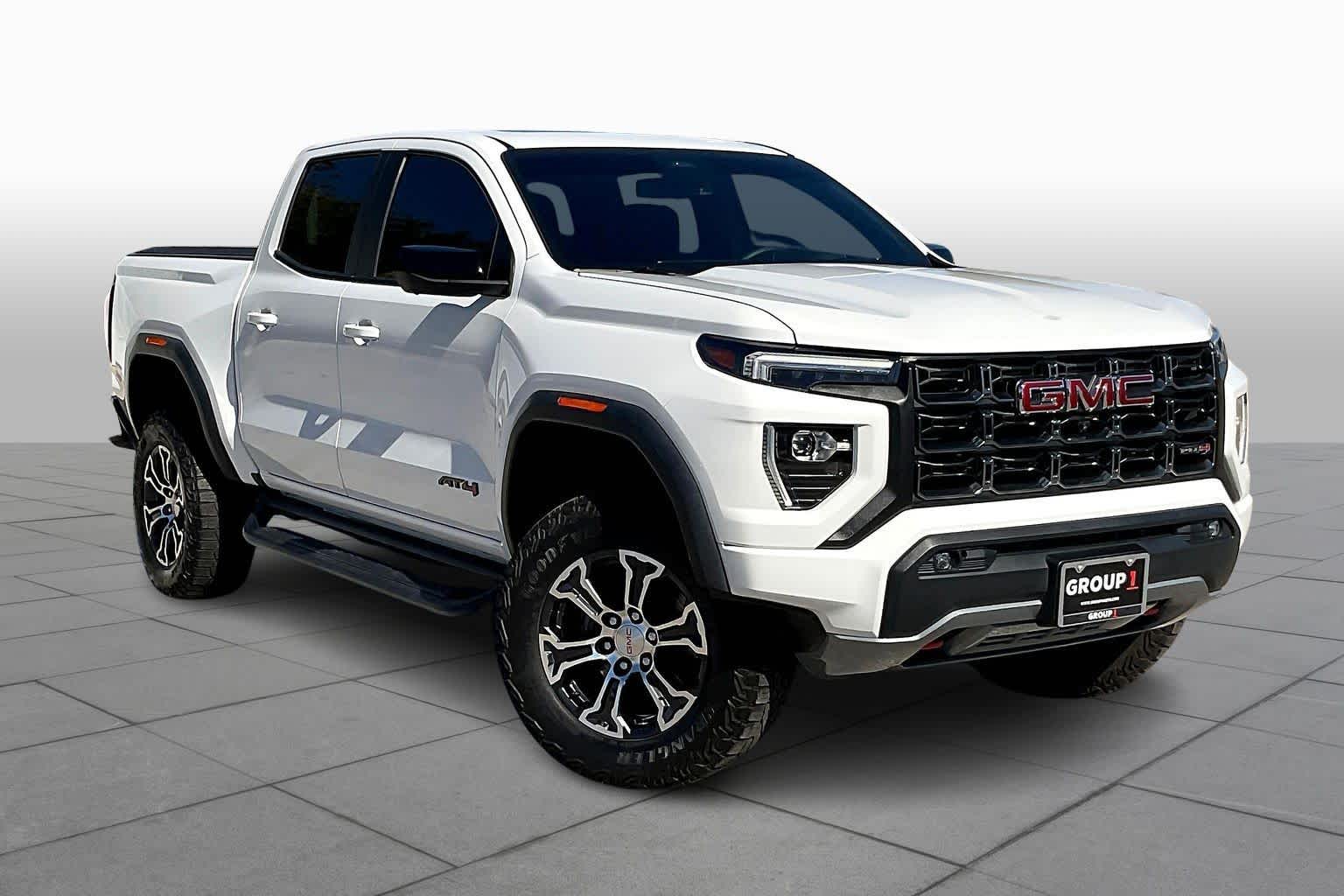 2023 GMC Canyon 4WD AT4 Summit White at Group 1 GMC Buick South