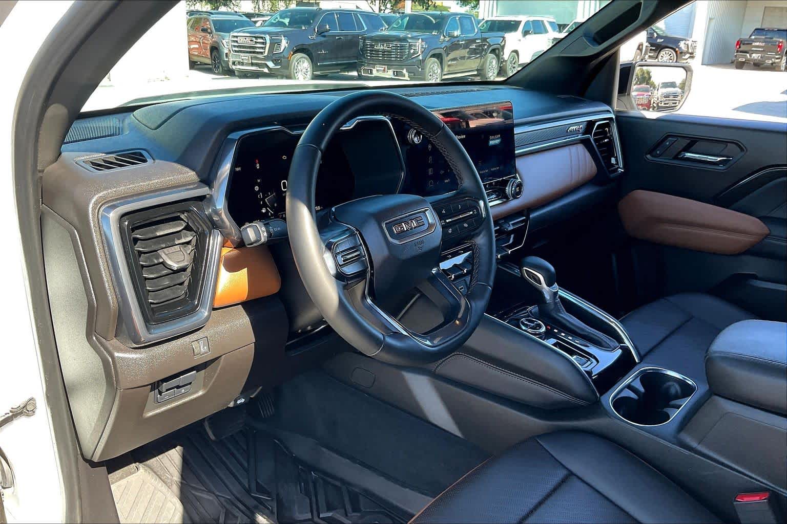 2023 GMC Canyon 4WD AT4 Summit White at Group 1 GMC Buick South