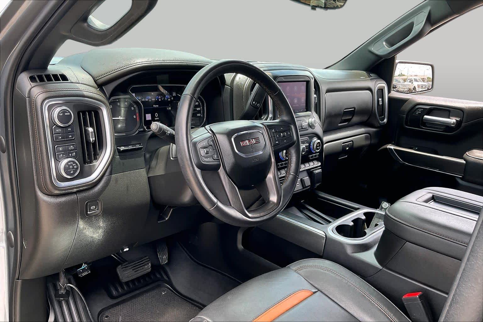 2022 GMC Sierra 1500 Limited AT4 Satin Steel Metallic at Texan GMC Buick