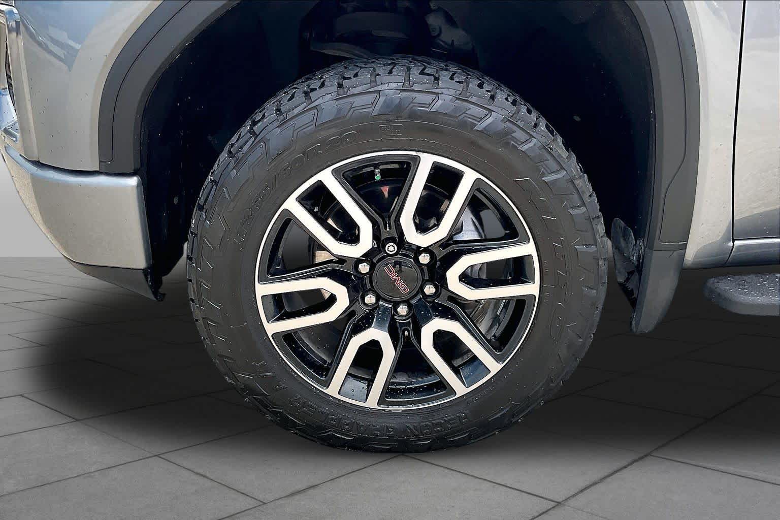 2022 GMC Sierra 1500 Limited AT4 Satin Steel Metallic at Texan GMC Buick