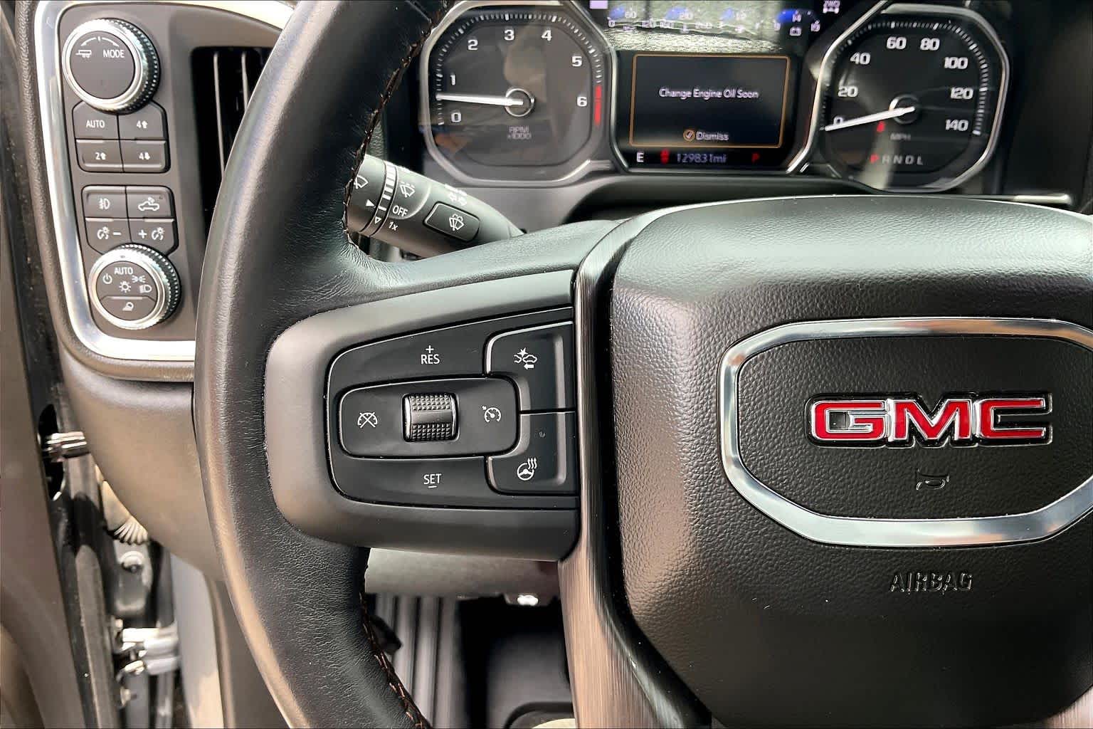 2022 GMC Sierra 1500 Limited AT4 Satin Steel Metallic at Texan GMC Buick