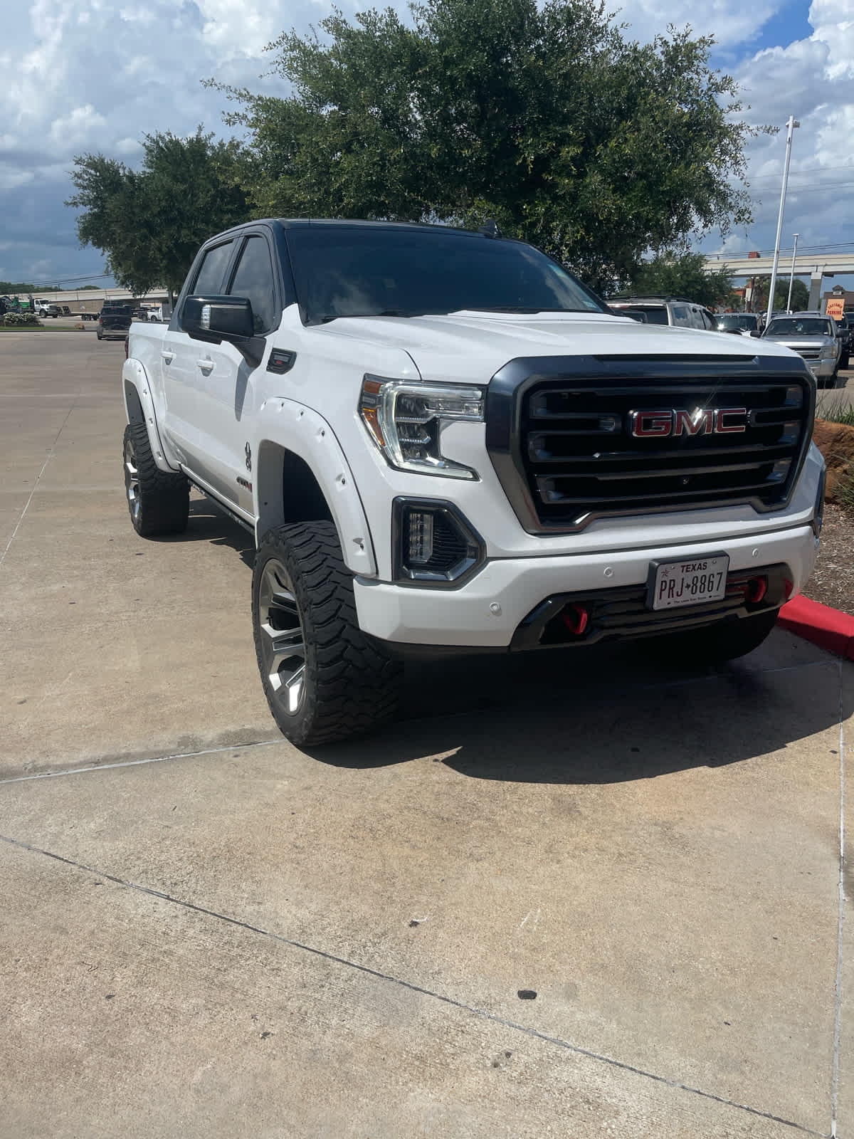 2021 GMC Sierra 1500 AT4 Summit White at Group 1 GMC Buick South