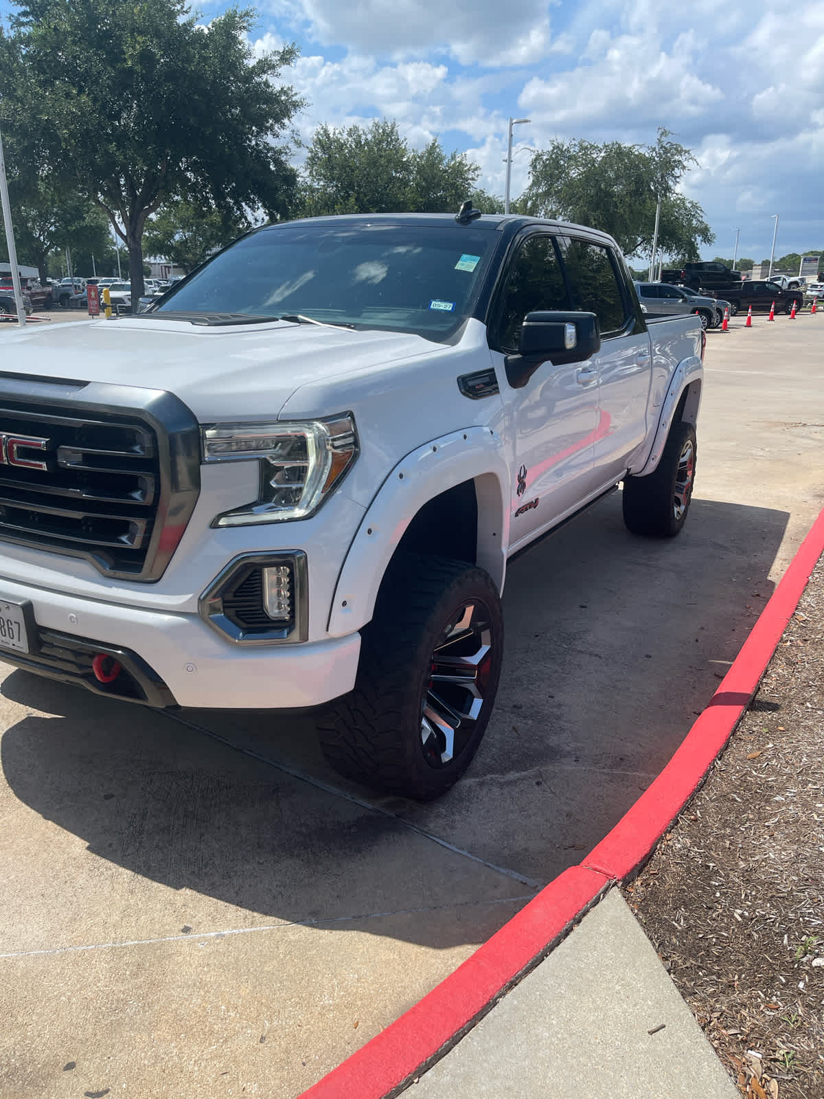 2021 GMC Sierra 1500 AT4 Summit White at Group 1 GMC Buick South